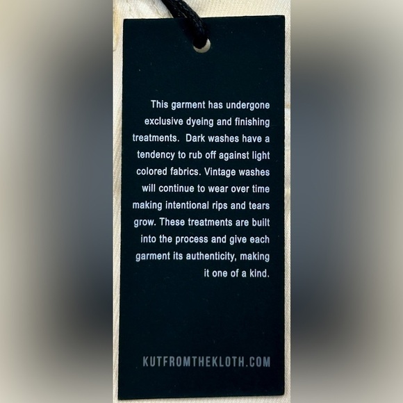 NWT Kut from the Kloth High Rise Connie Fab Ab Ankle Skinny Jeans w/ Raw Hem, 2 - Picture 14 of 15